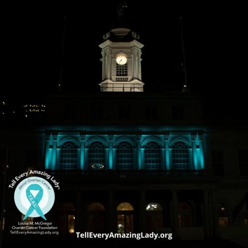 T.E.A.L.® partners with City Hall for annual September lighting