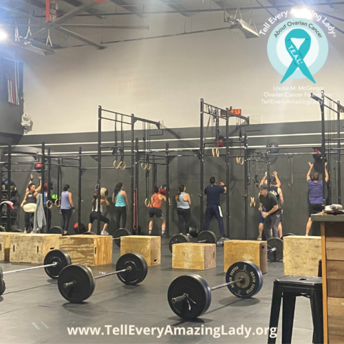 T.E.A.L.® Spreads Ovarian Cancer Awareness at Crossfit Gym