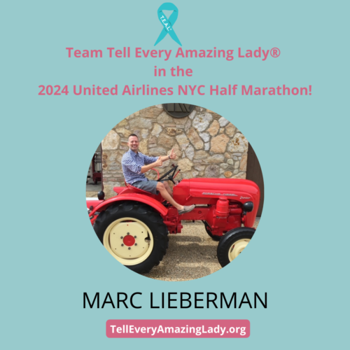 Meet Team Tell Every Amazing Lady®’s 2024 United Airlines Half Marathon Runner, Marc!