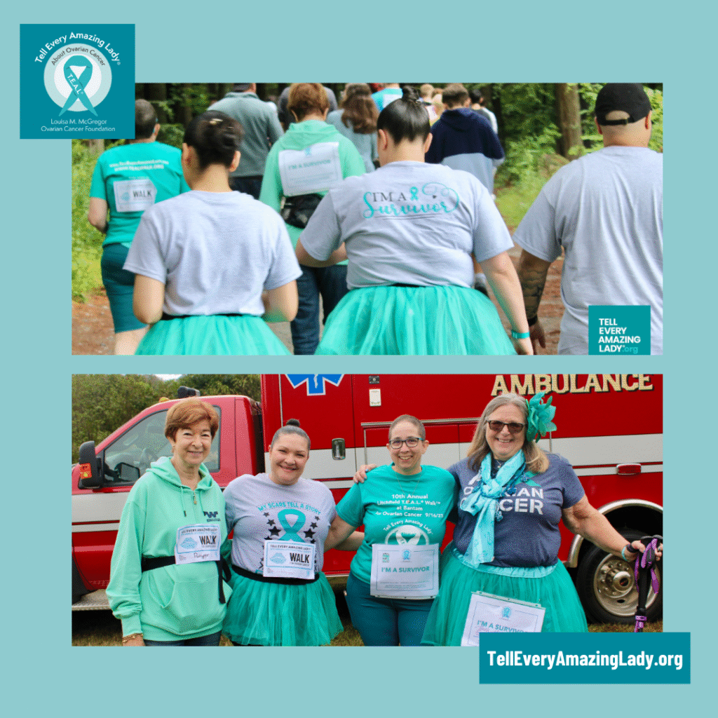 12th annual litchfield teal walk for ovarian cancer in Connecticut