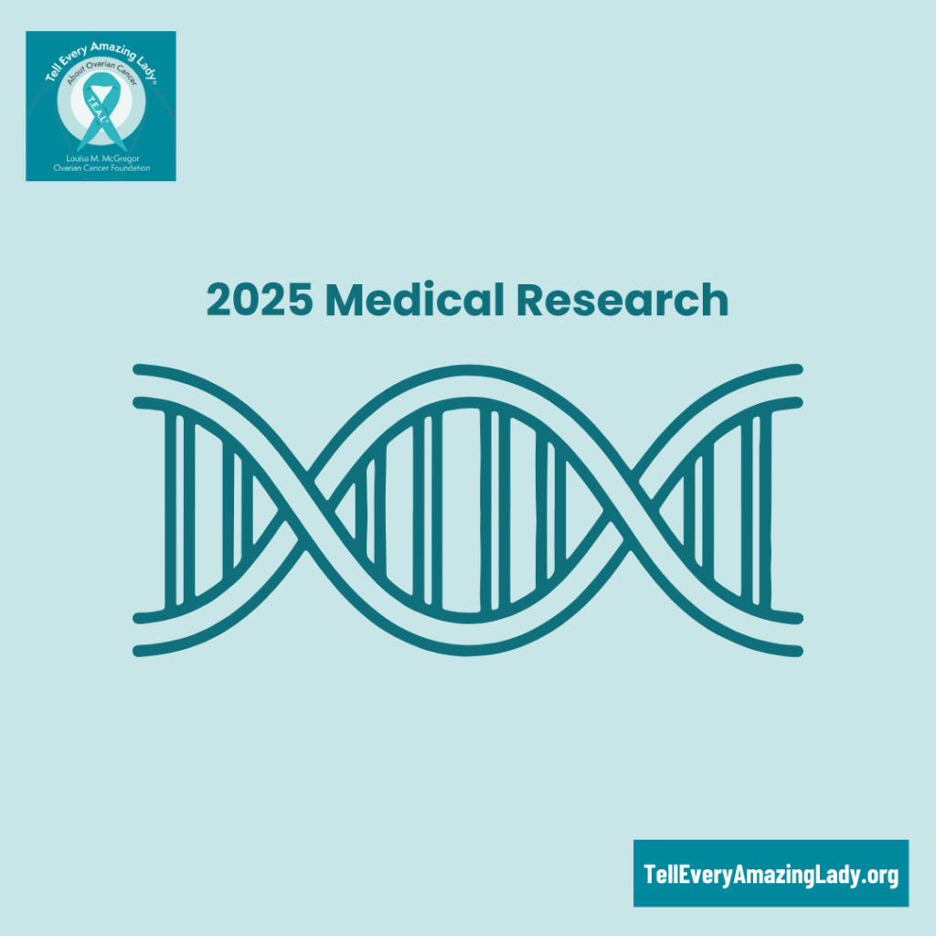 Tell every amazing lady® 2025 medical research beneficiaries