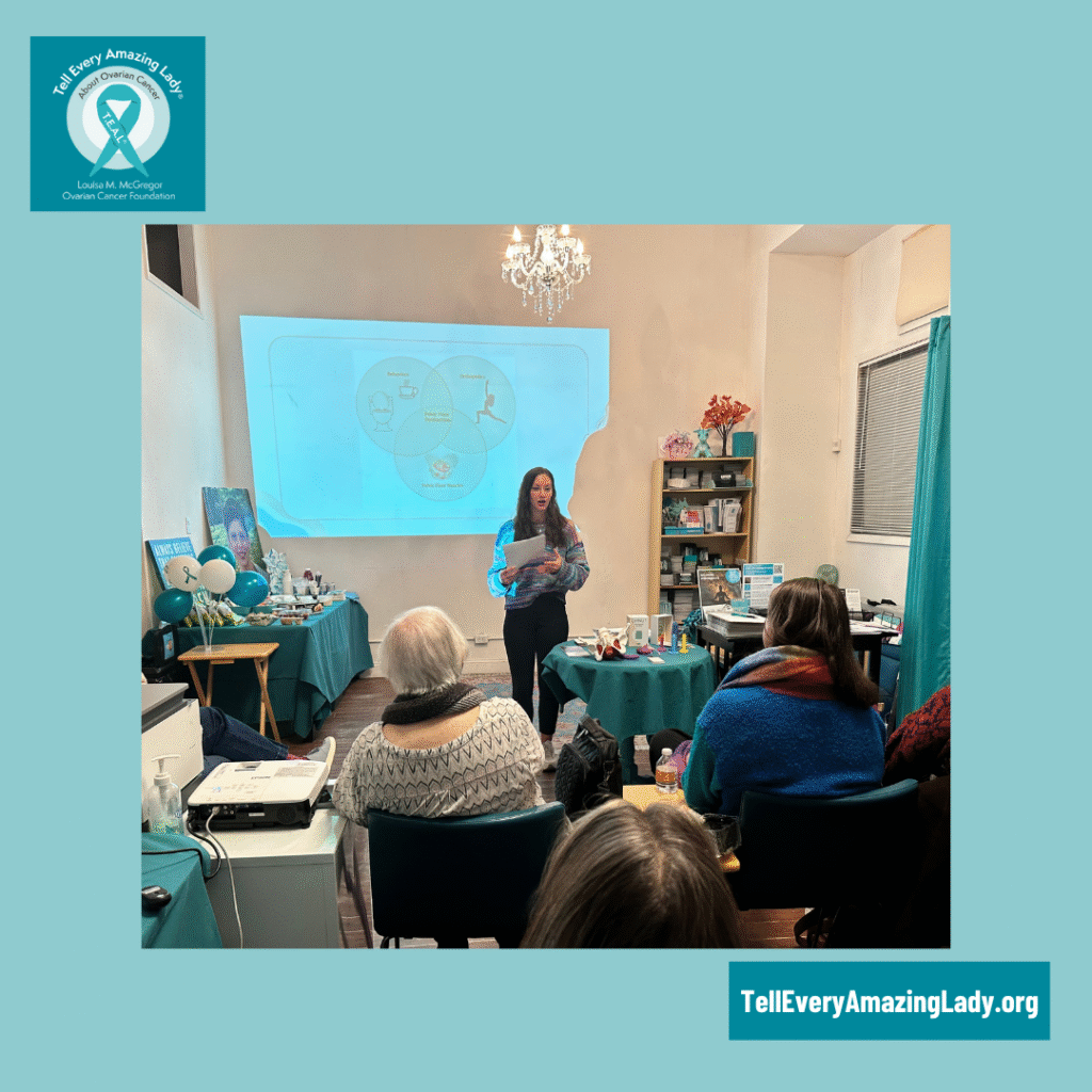 luci calvi, spear pelvic floor therapist in person workshop tell every amazing lady®