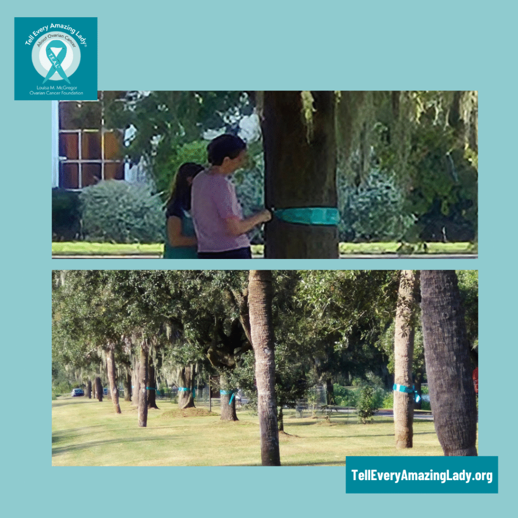 turn the towns teal and tell every amazing lady savannah, Georgia 2025