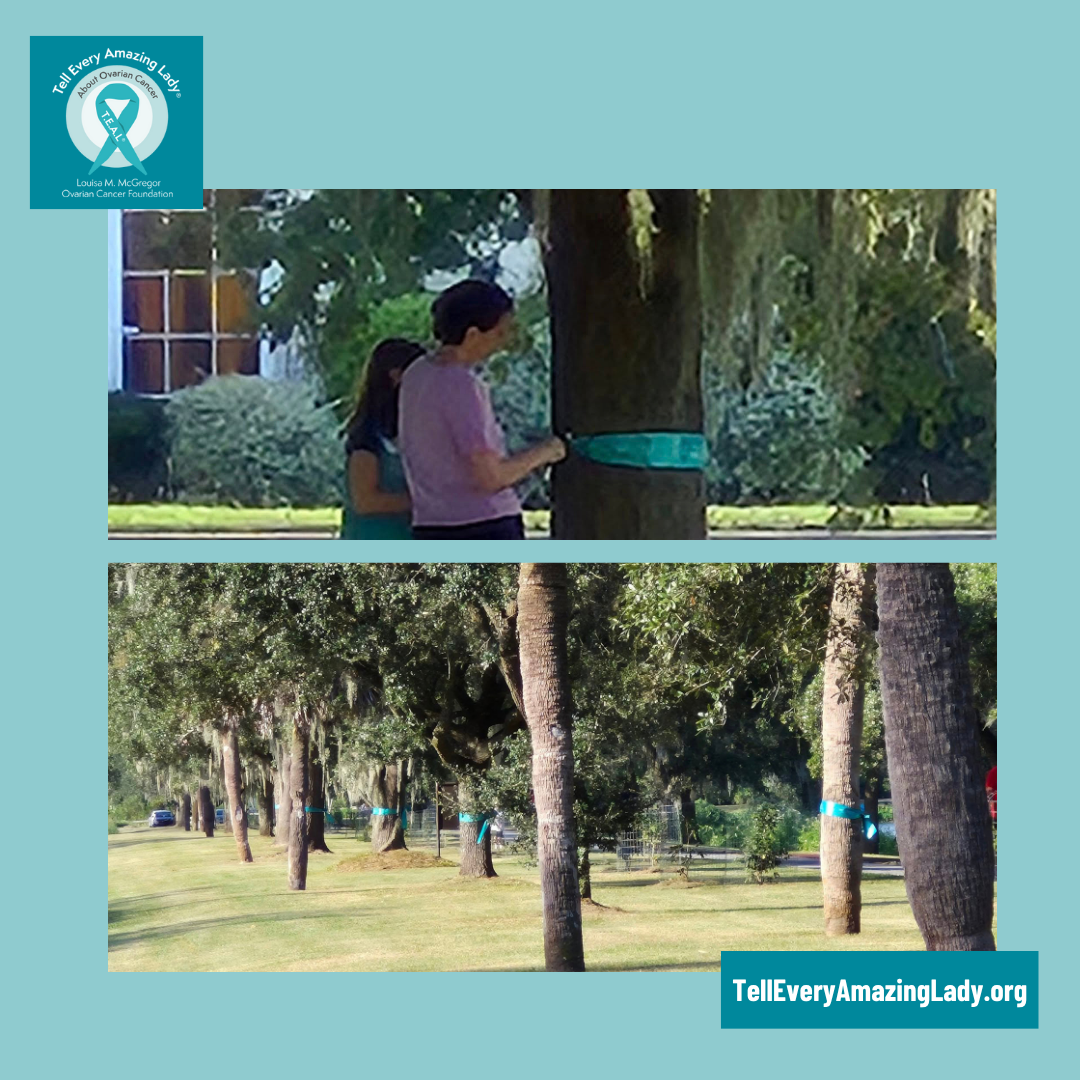 turn the towns teal and tell every amazing lady savannah, Georgia 2025