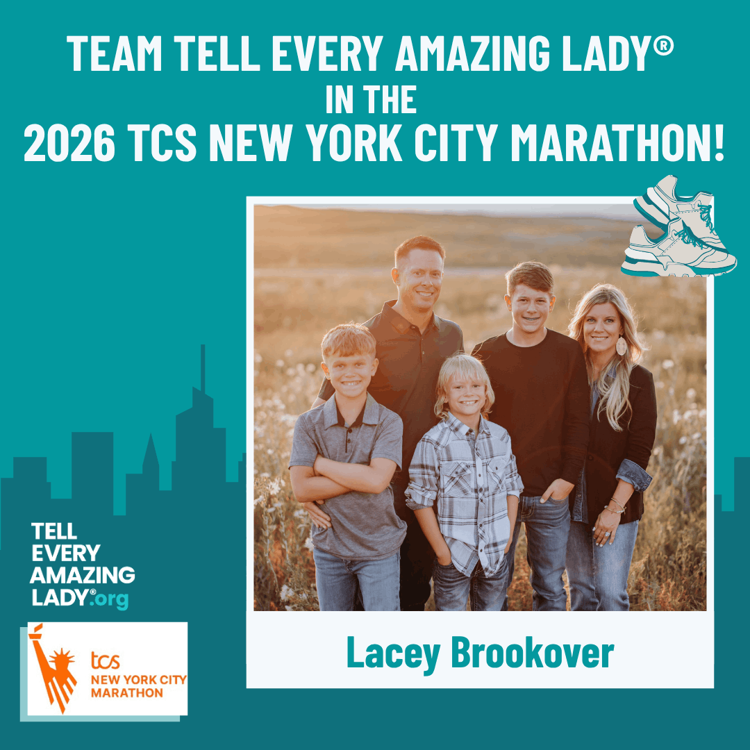 Meet lacey running for team tell every amazing lady® at the 2026 TCS New York City marathon