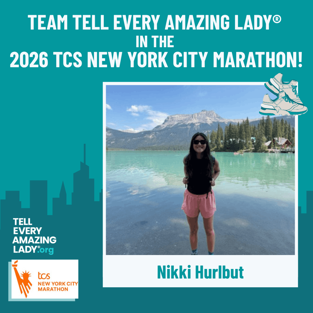 Meet nikki running for team tell every amazing lady® at the 2026 TCS New York City marathon