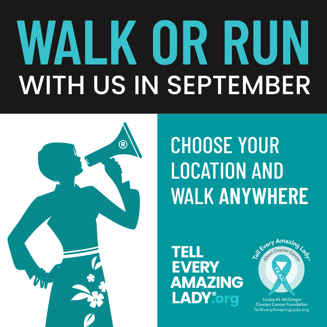 walk or run with tell every amazing lady®