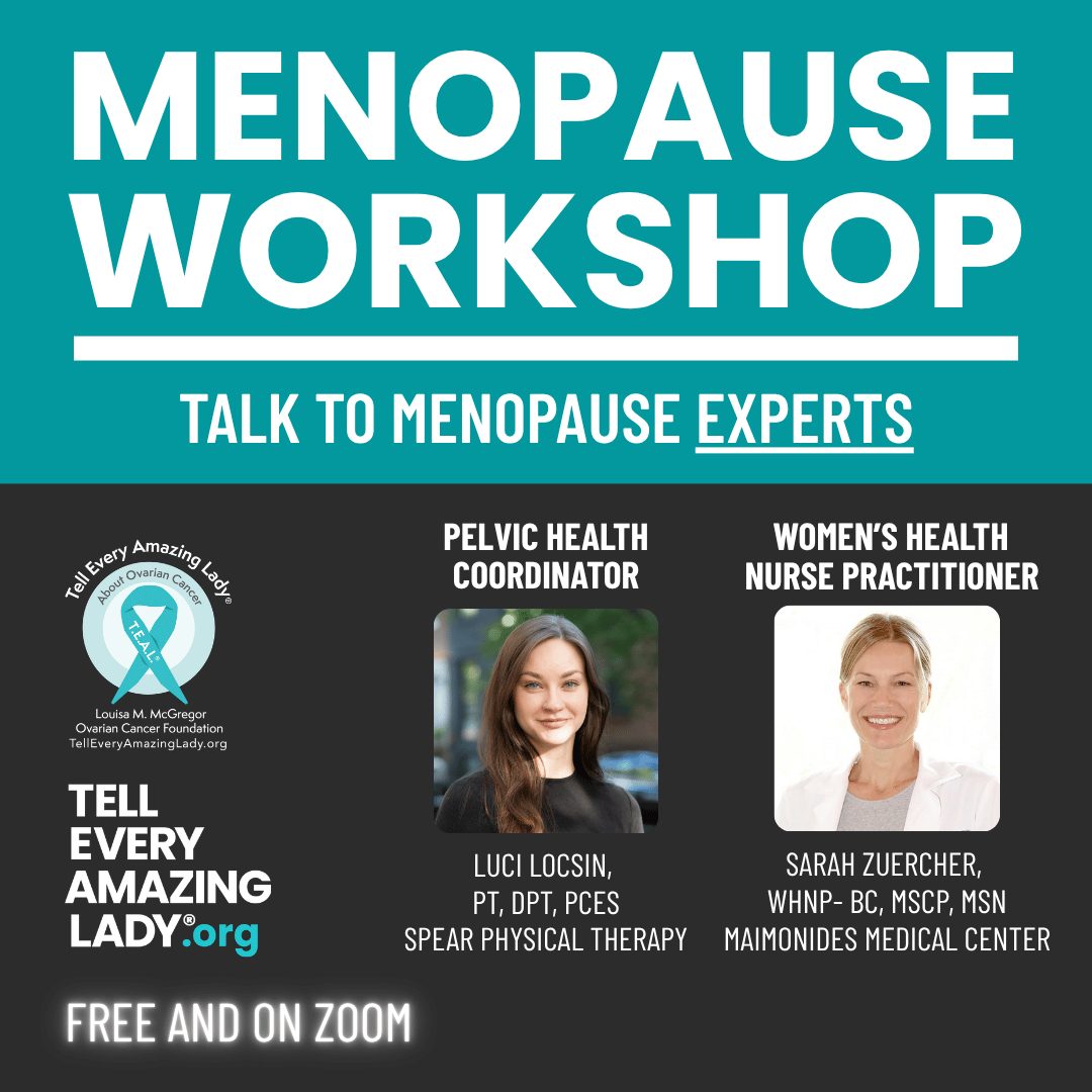 menopause workshop announcement