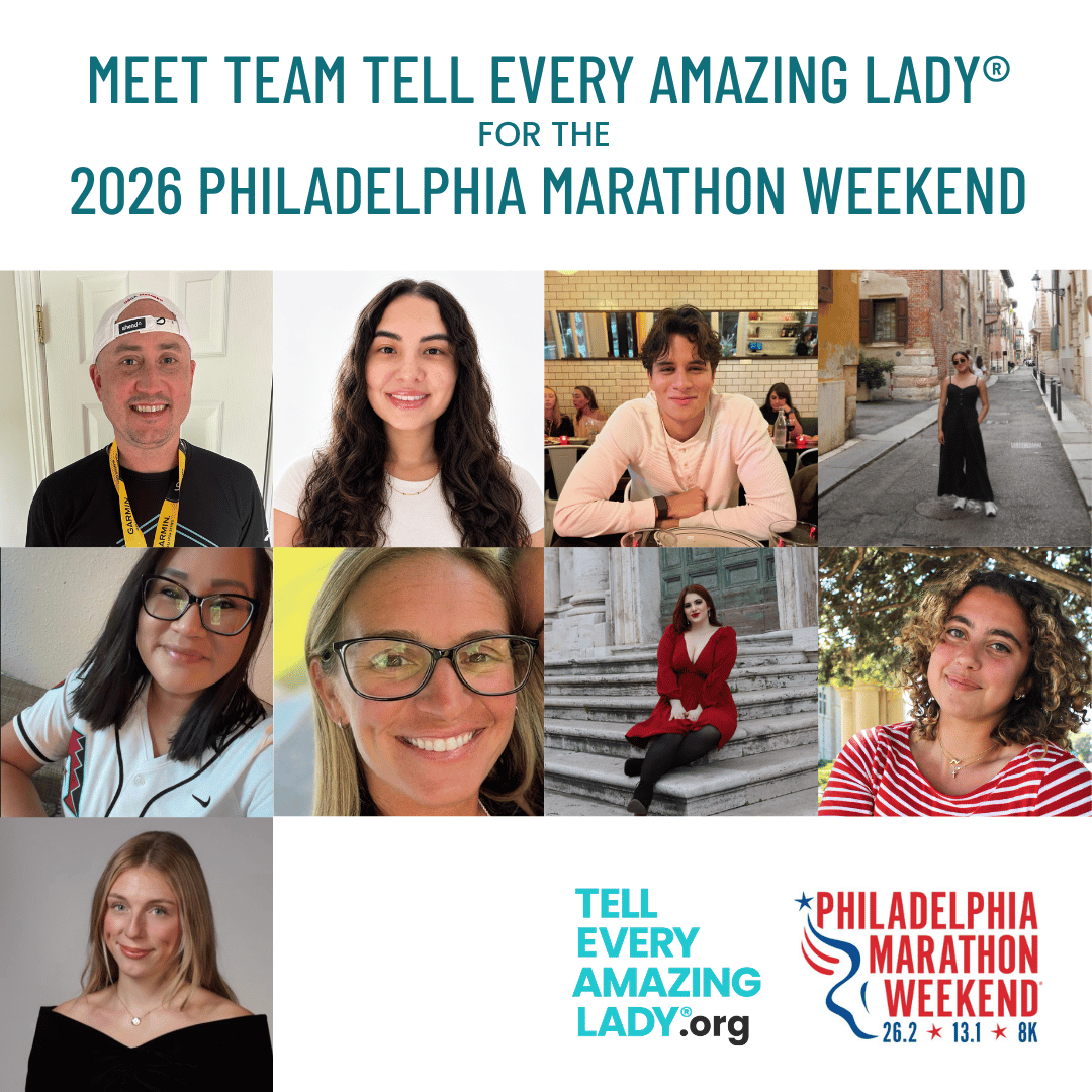 all of team tell every amazing lady® from philadelphia marathon weekend